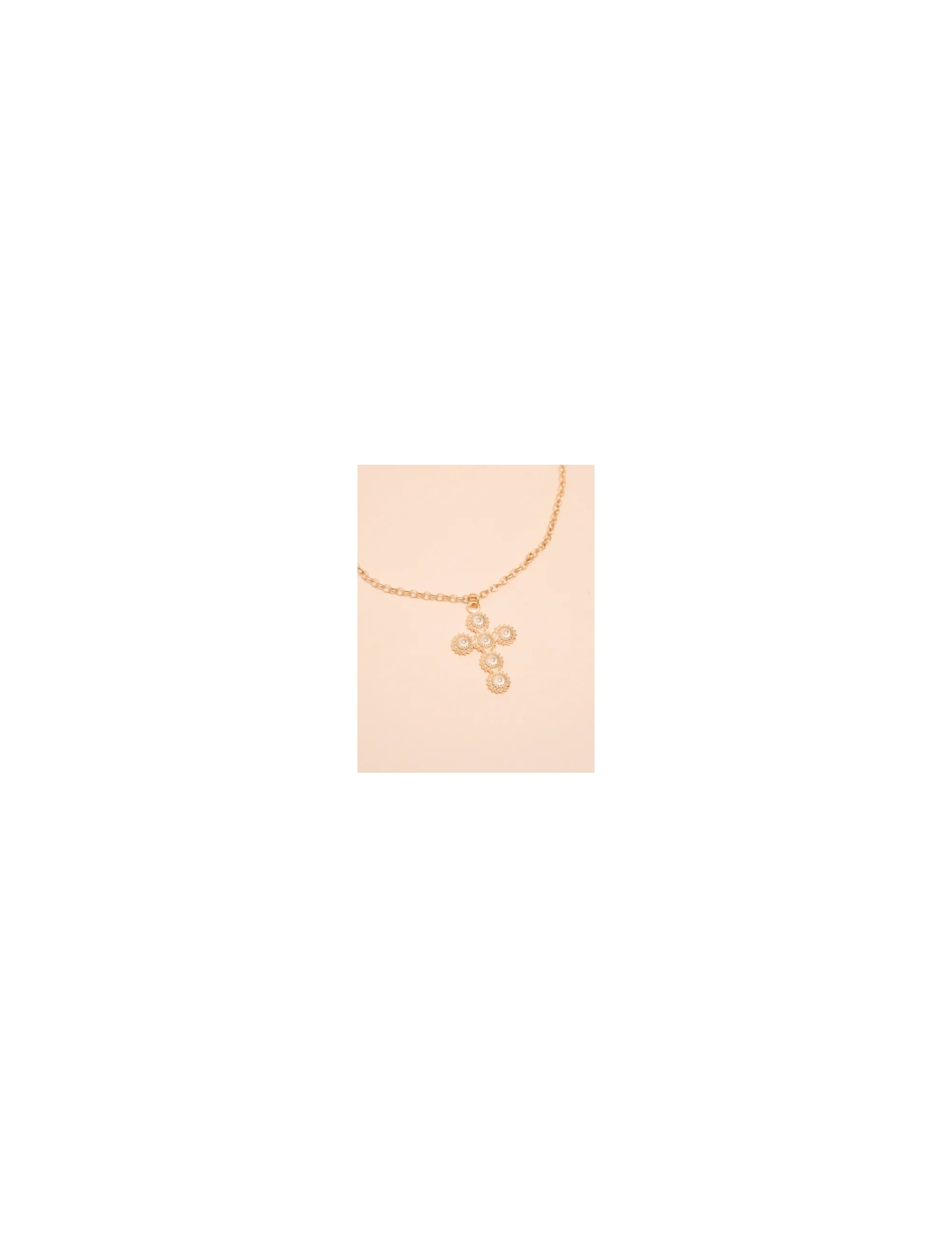 COLAR CRUZ OURO - CO2623VO01