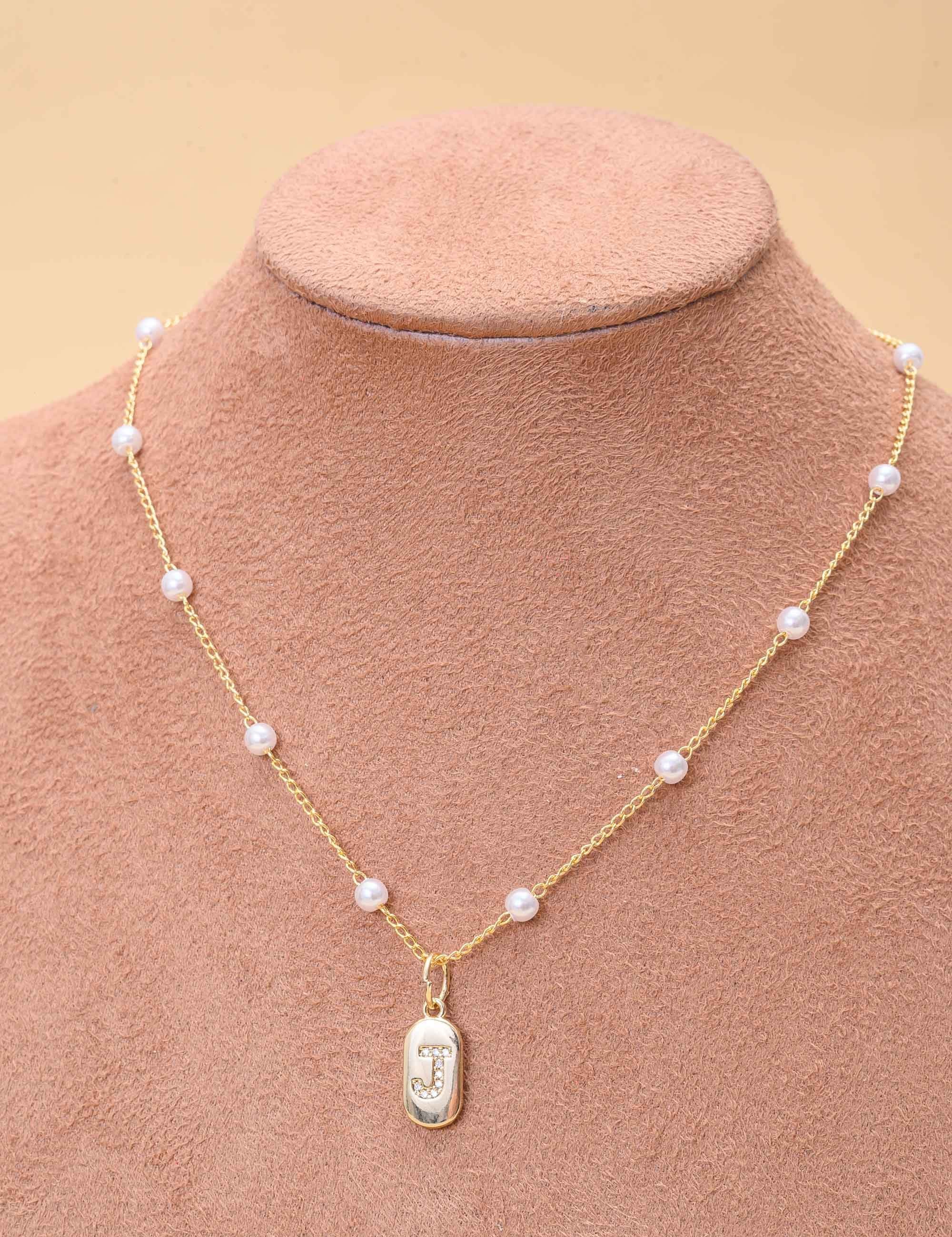 COLAR DE PÉROLA LETRAS - CO29406VO01