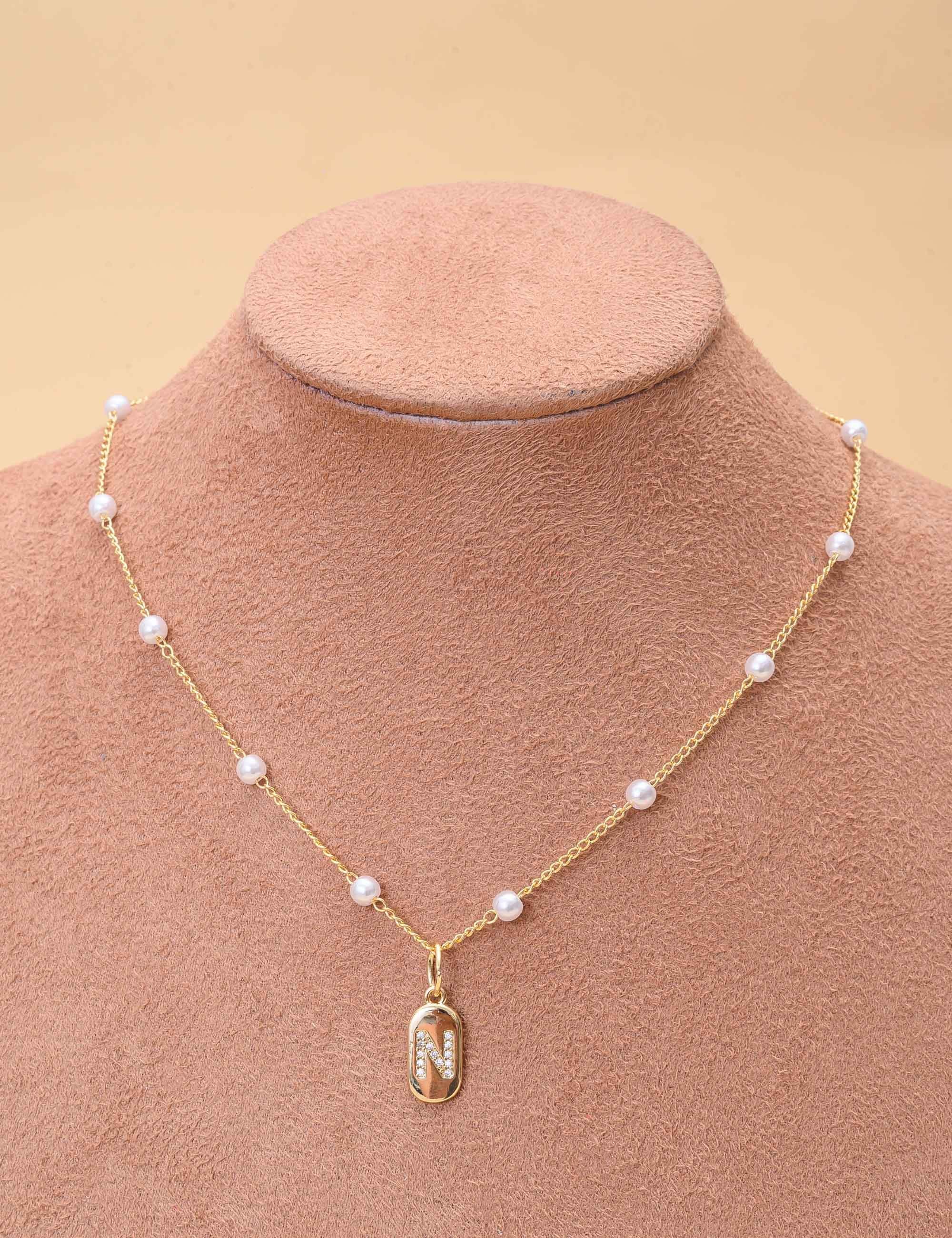 COLAR DE PÉROLA LETRAS - CO29406VO01