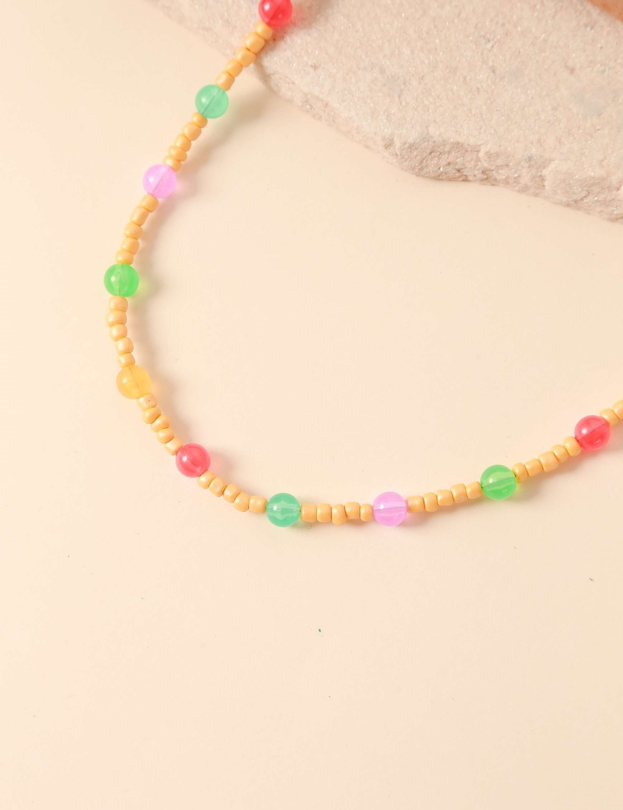 COLAR ESFERAS COLORS AMARELO B2B - CO1054VO02