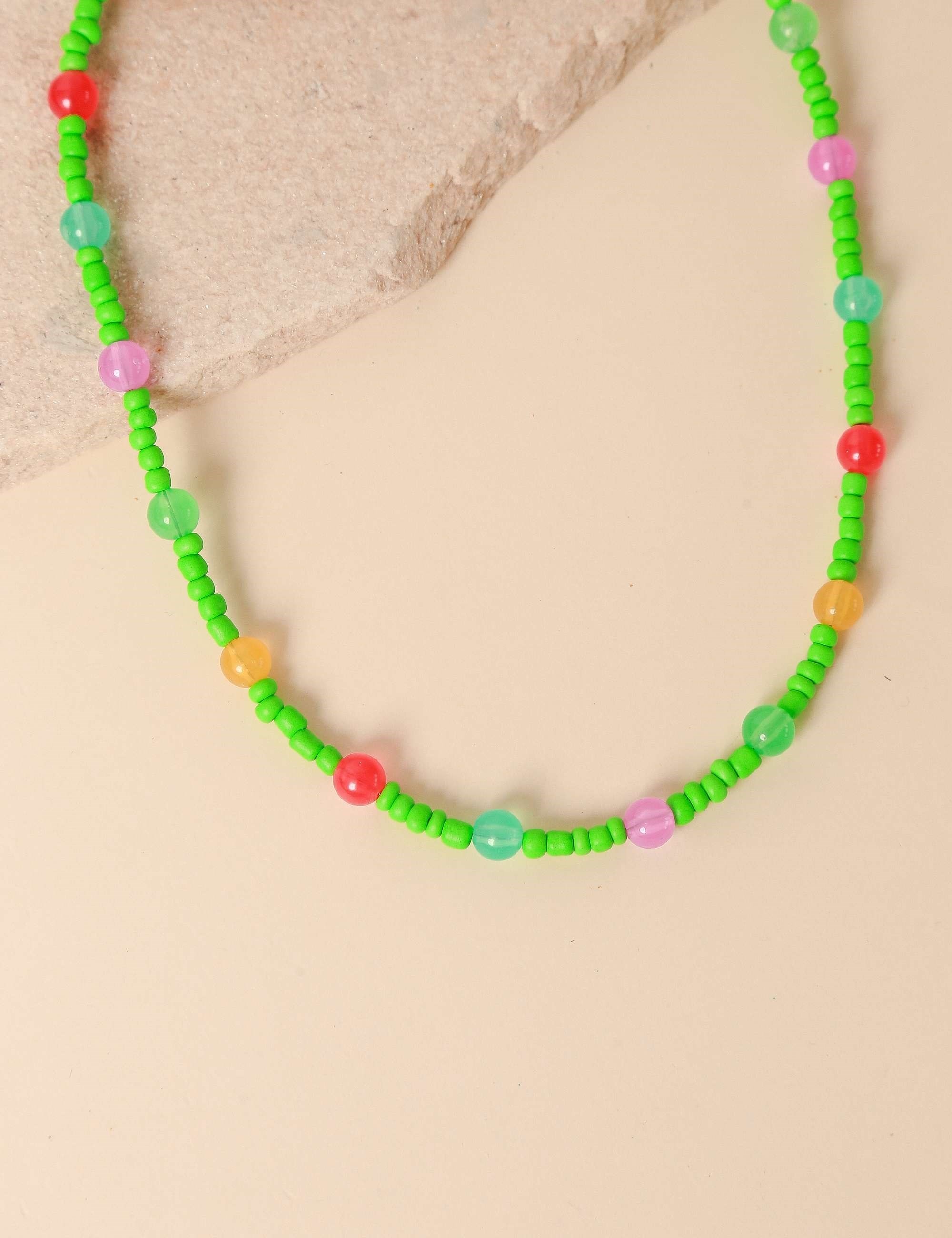 COLAR ESFERAS COLORS VERDE B2B - CO1054VO01