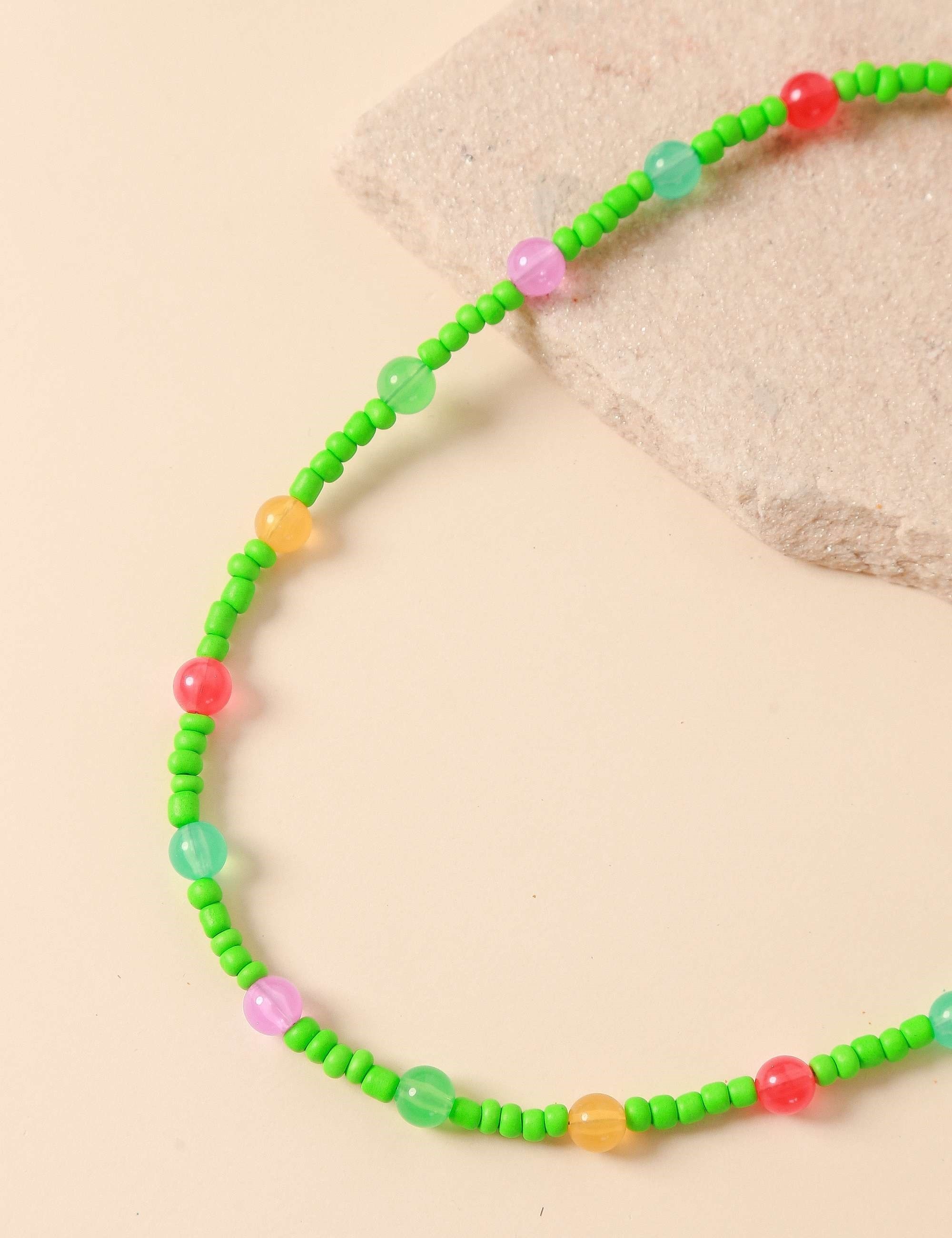 COLAR ESFERAS COLORS VERDE B2B - CO1054VO01
