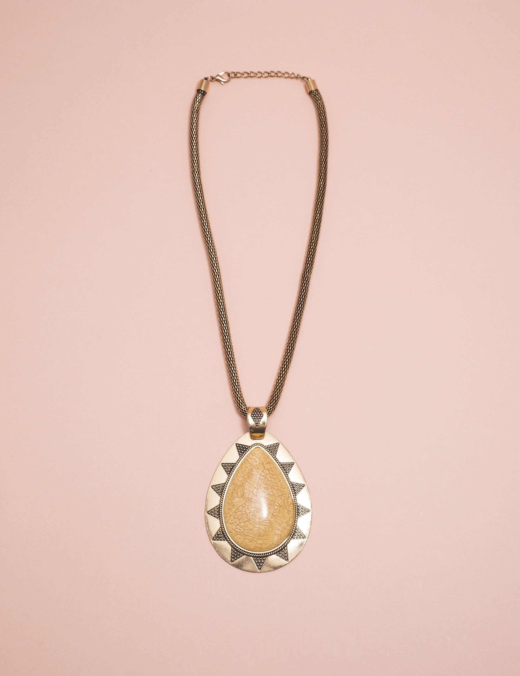 COLAR GOTA DOURADO OURO VINTAGE B2B - CO29098VO06