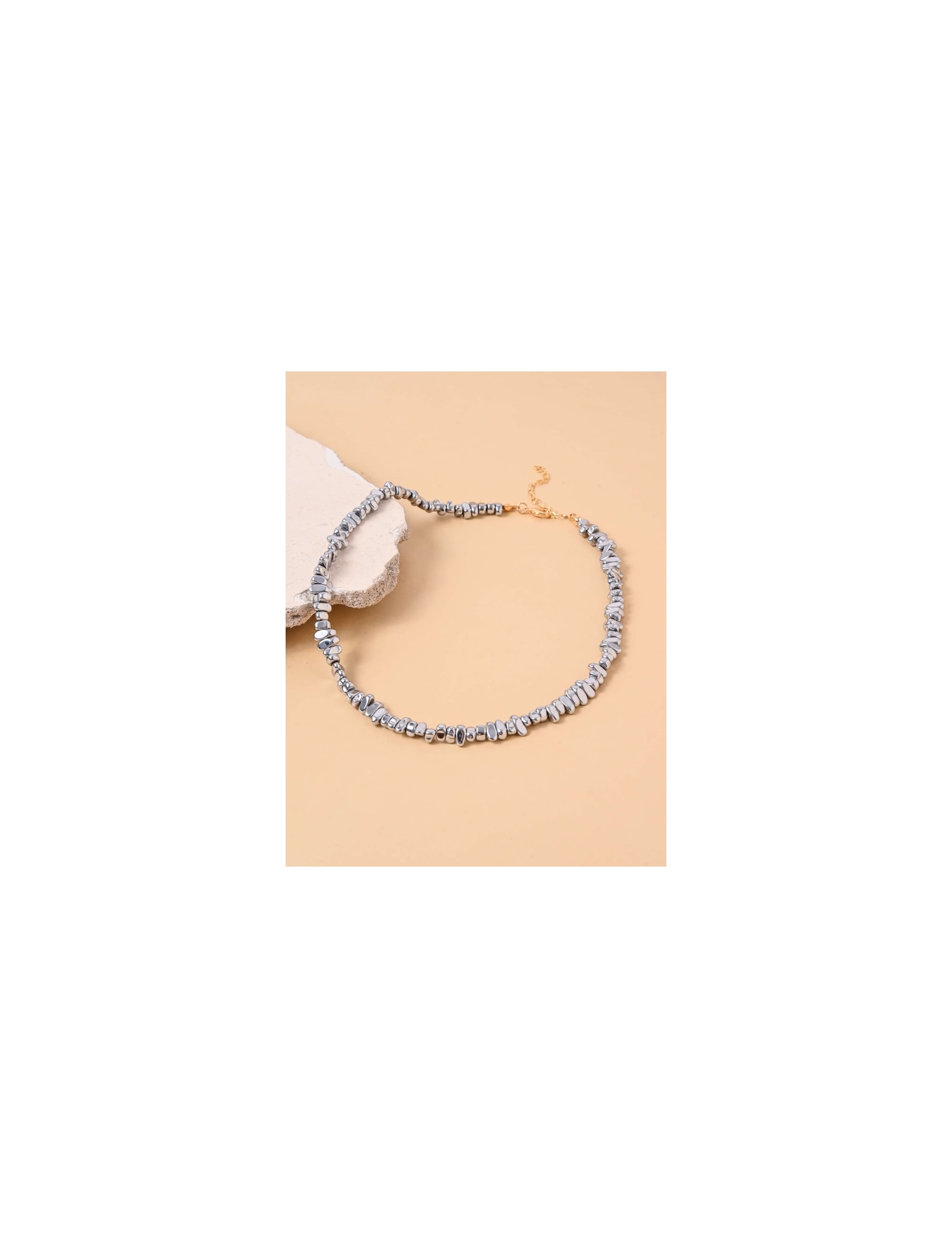Colar Hematita Cascalho Bianco CO7011VO15-M