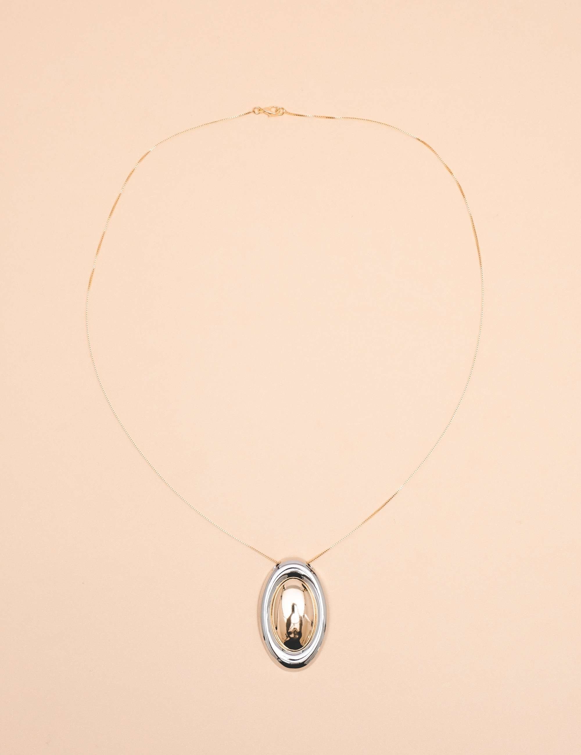 Colar Lena Silver e Gold