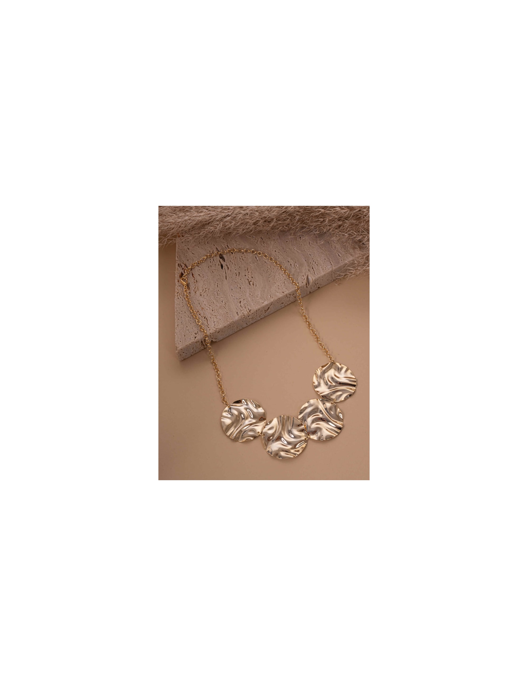COLAR METAL CHAPA BIANCO - CO2410VO02