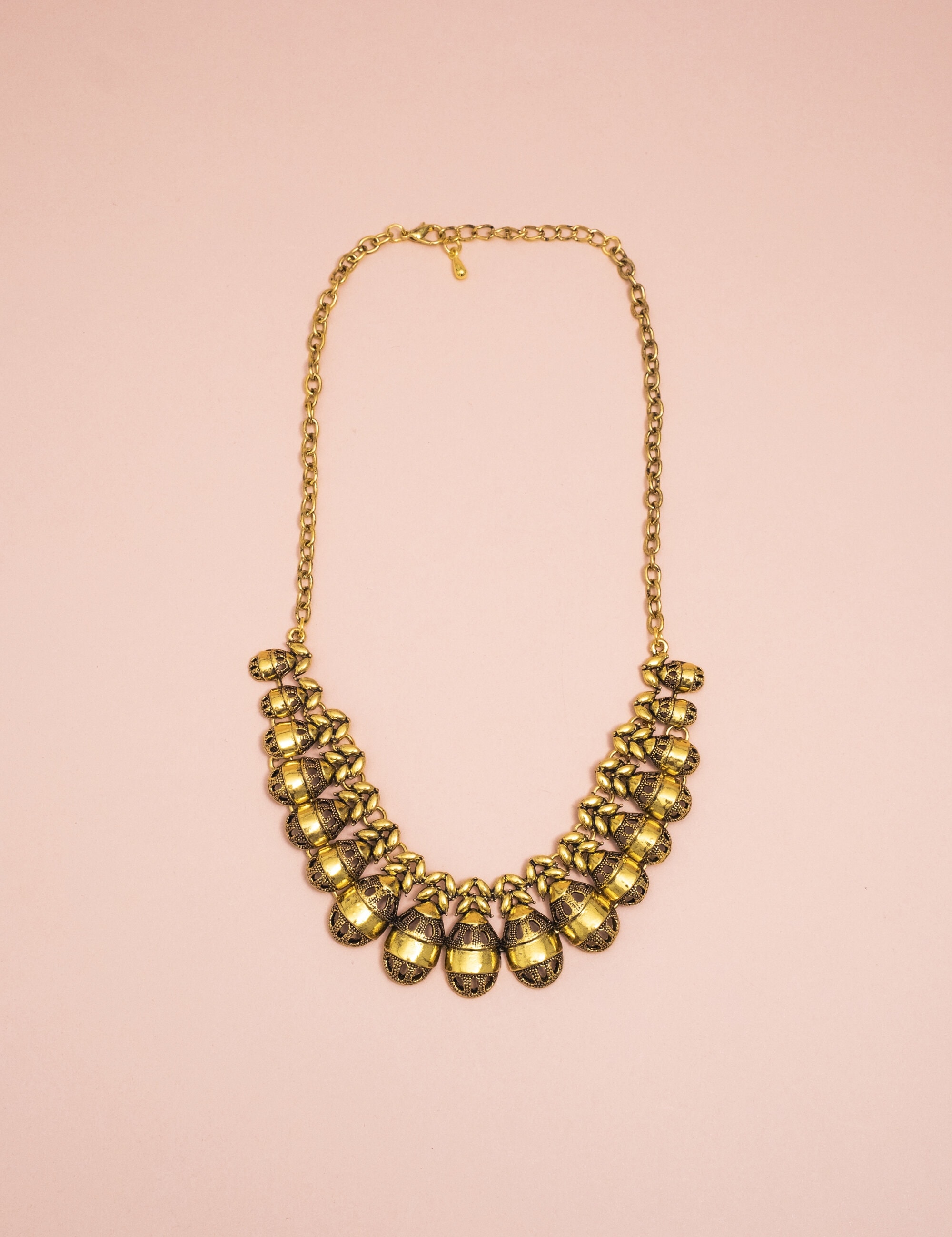 COLAR METAL OURO VINTAGE - CO29150VO01