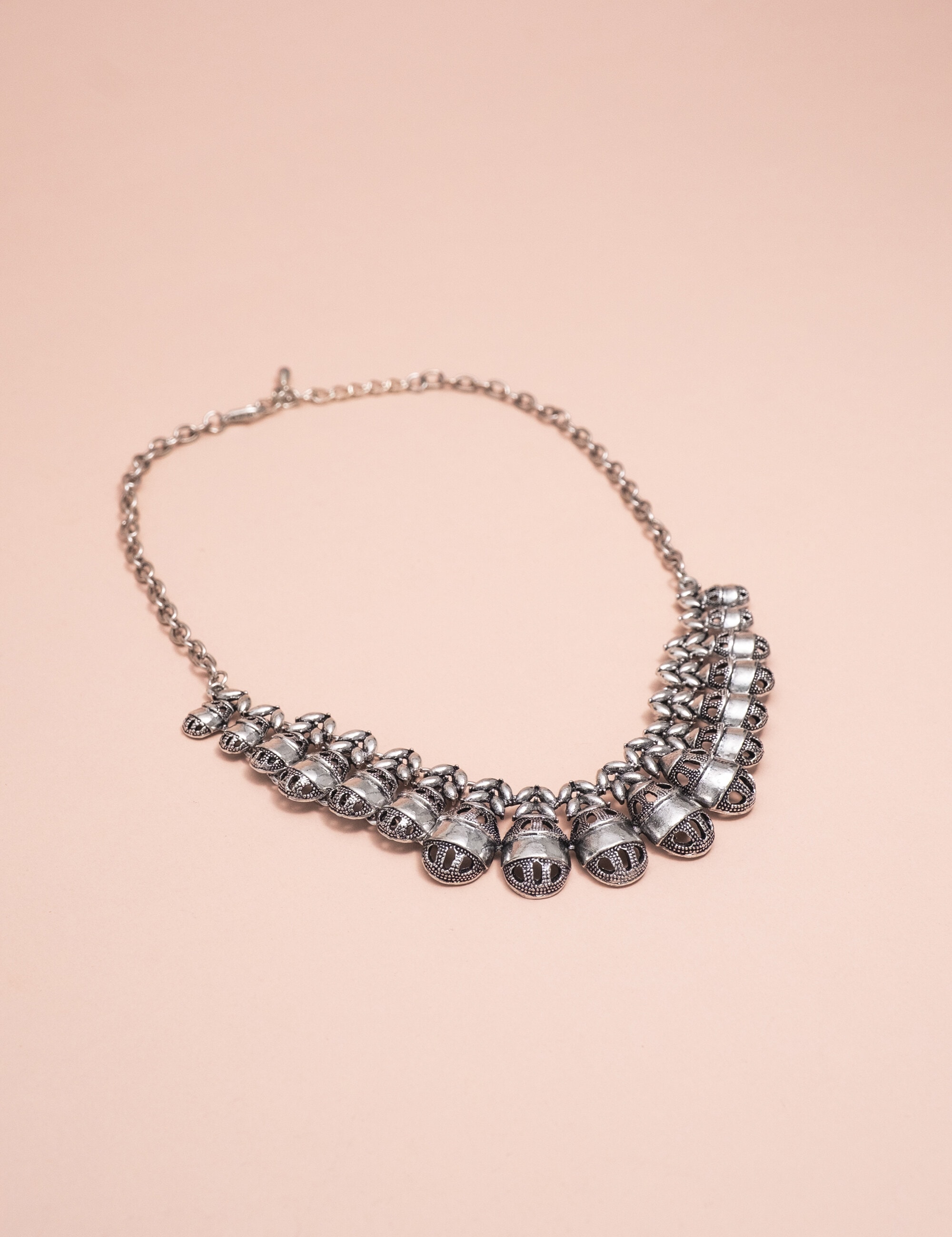 COLAR METAL PRATA VINTAGE - CO29150VO02