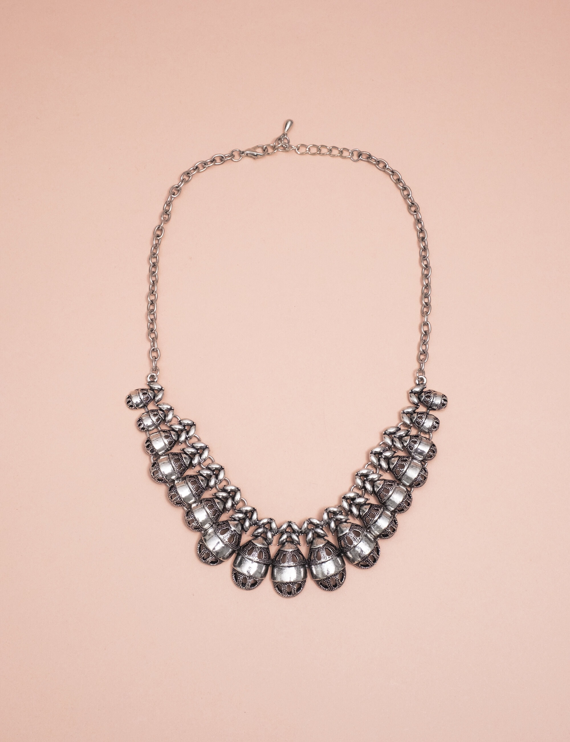 COLAR METAL PRATA VINTAGE - CO29150VO02