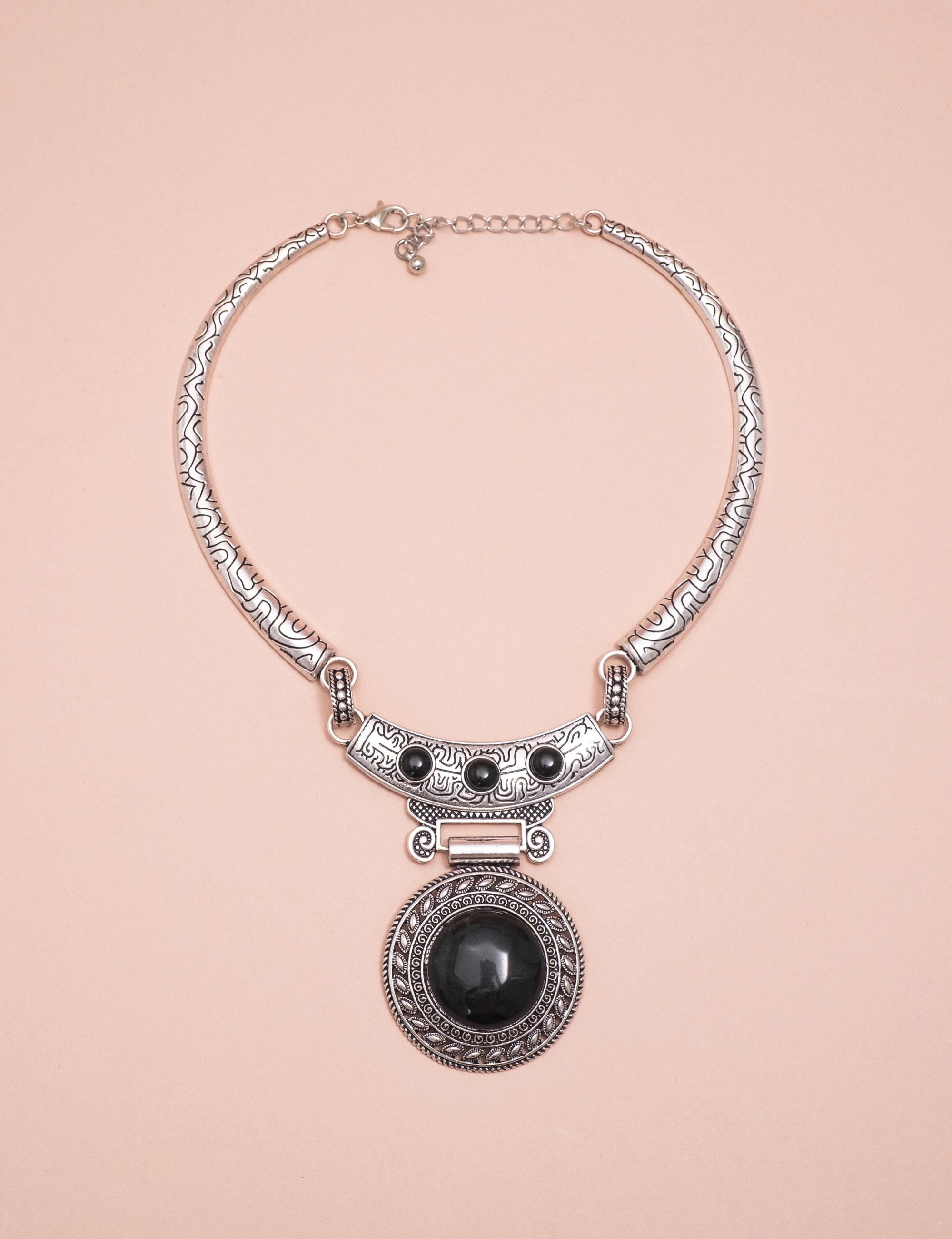 COLAR PRATA VINTAGE - CO29099VO01
