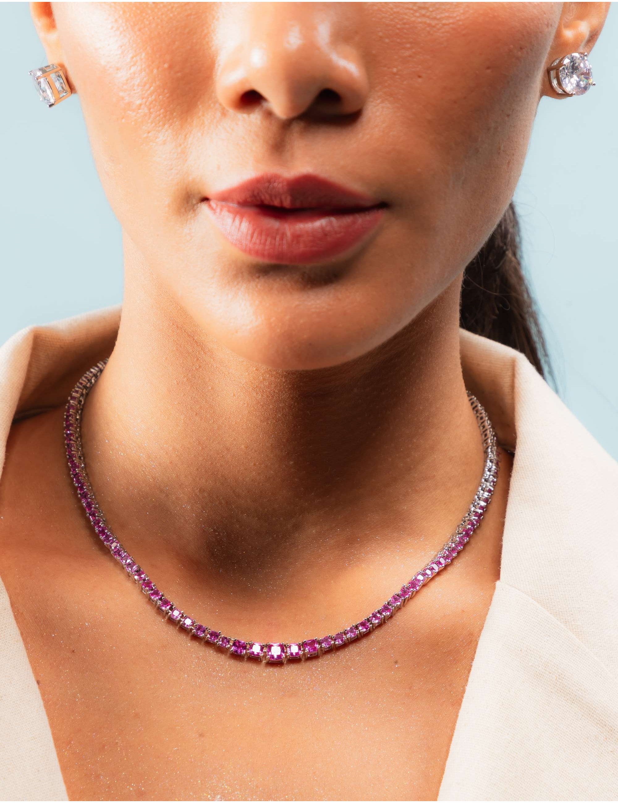 Colar Riviera Rose