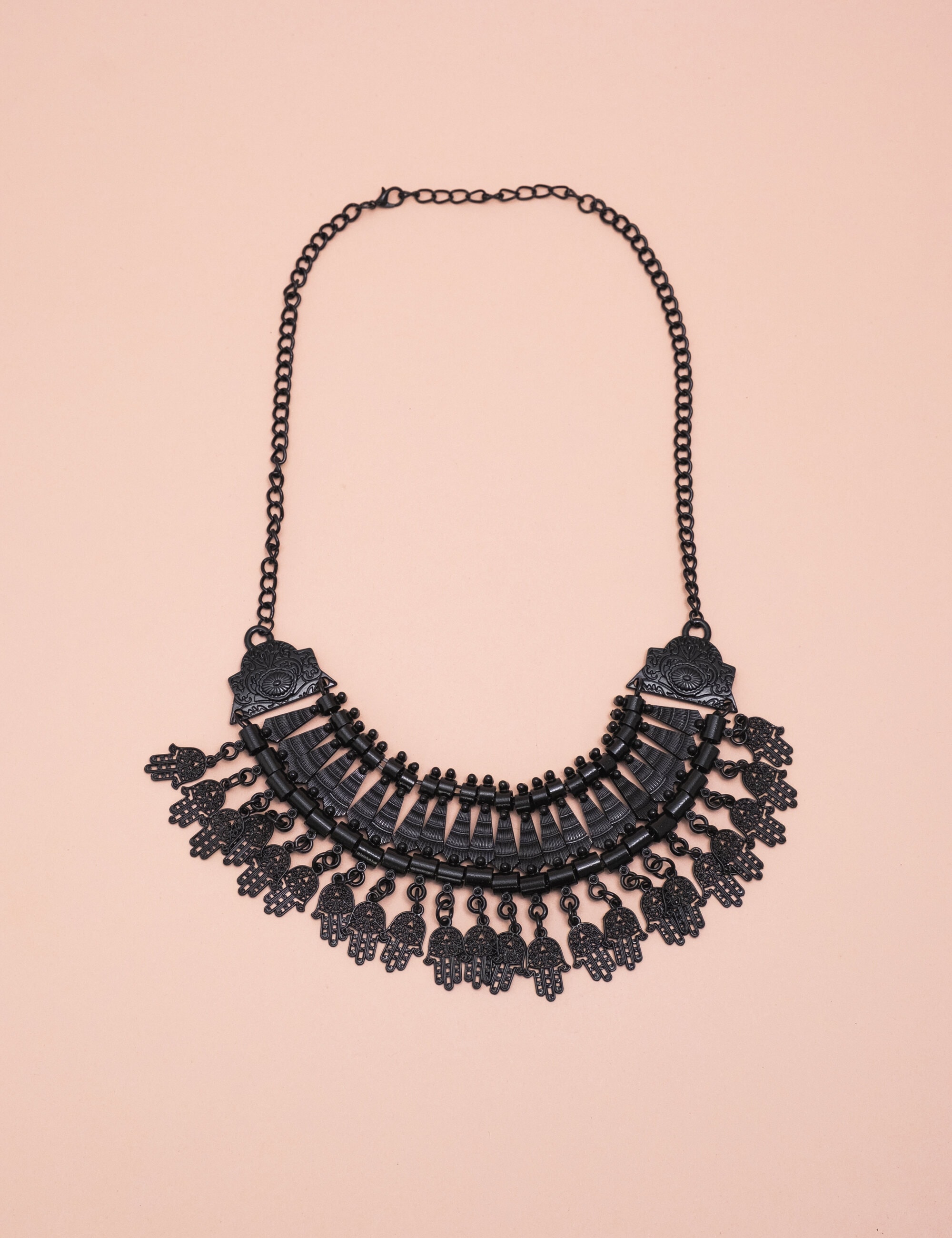 COLAR RÓDIO NEGRO VINTAGE - CO29124VO03
