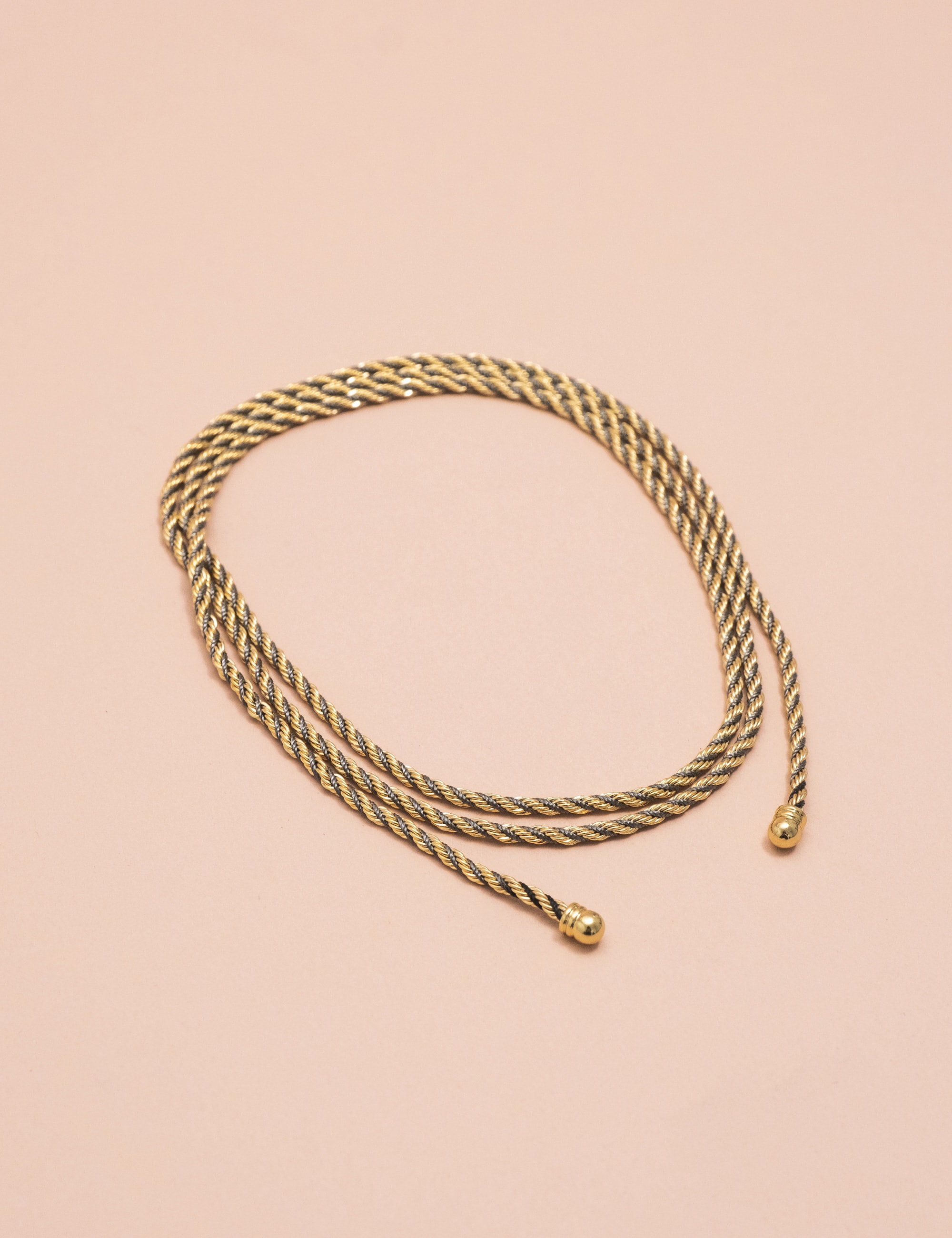 CORDÃO MARROQUINO CINZA - CO0122VO13