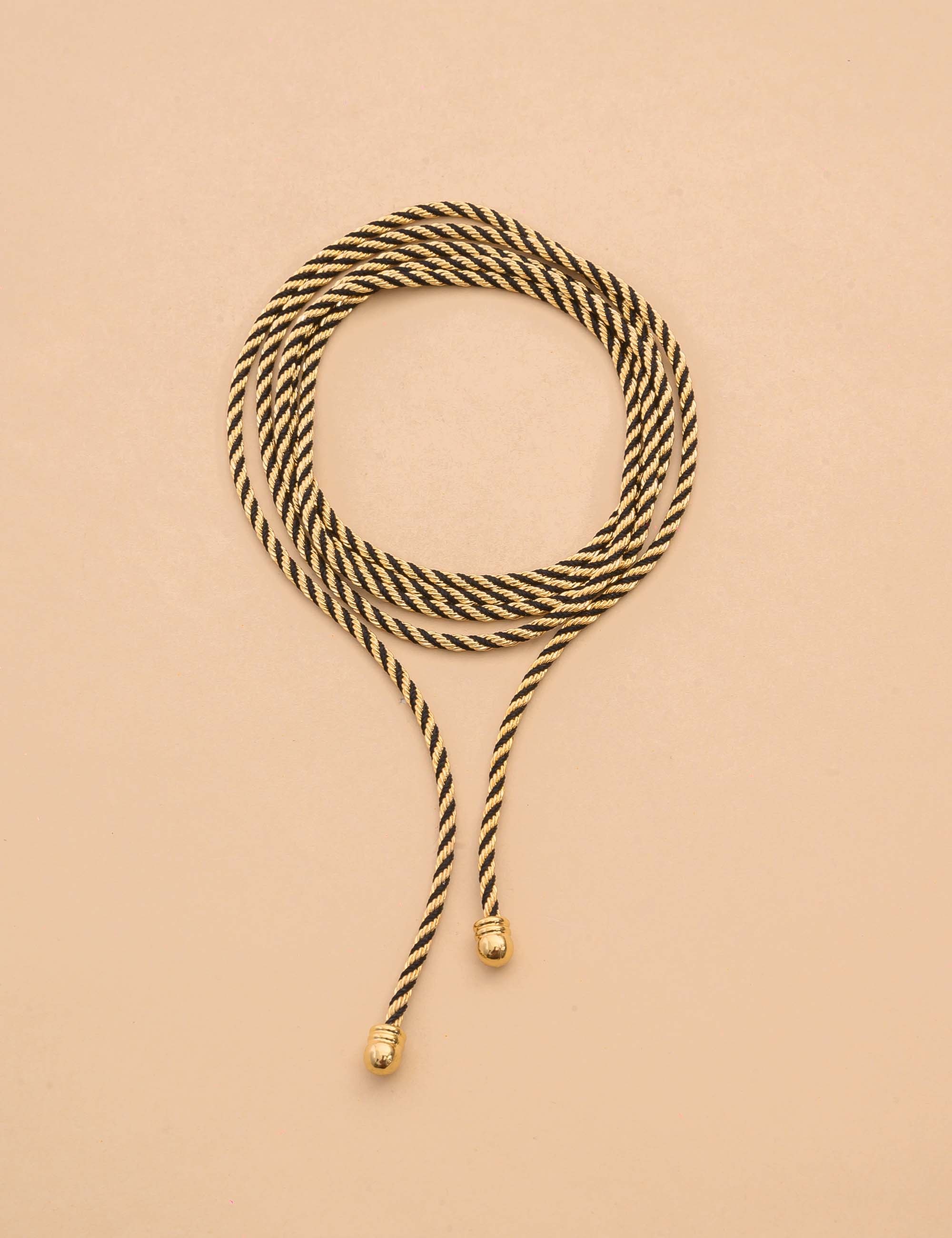 CORDÃO MARROQUINO PRETO  - CO0122VO017