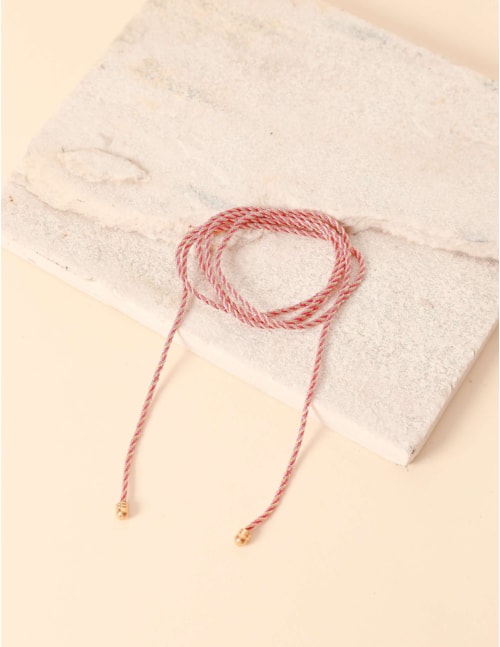 CORDÃO MARROQUINO ROSA BEBÊ - CO0122VO04