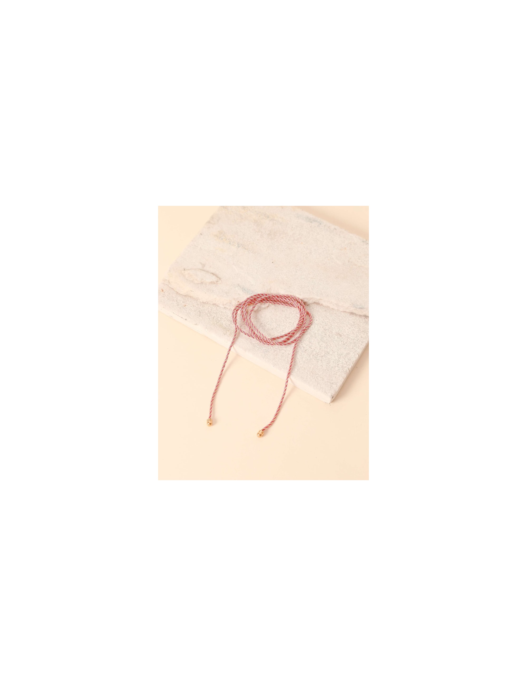 CORDÃO MARROQUINO ROSA BEBÊ - CO0122VO04