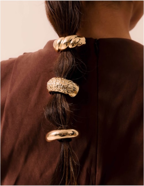 ELÁSTICO DE CABELO OURO - PR2700VO04