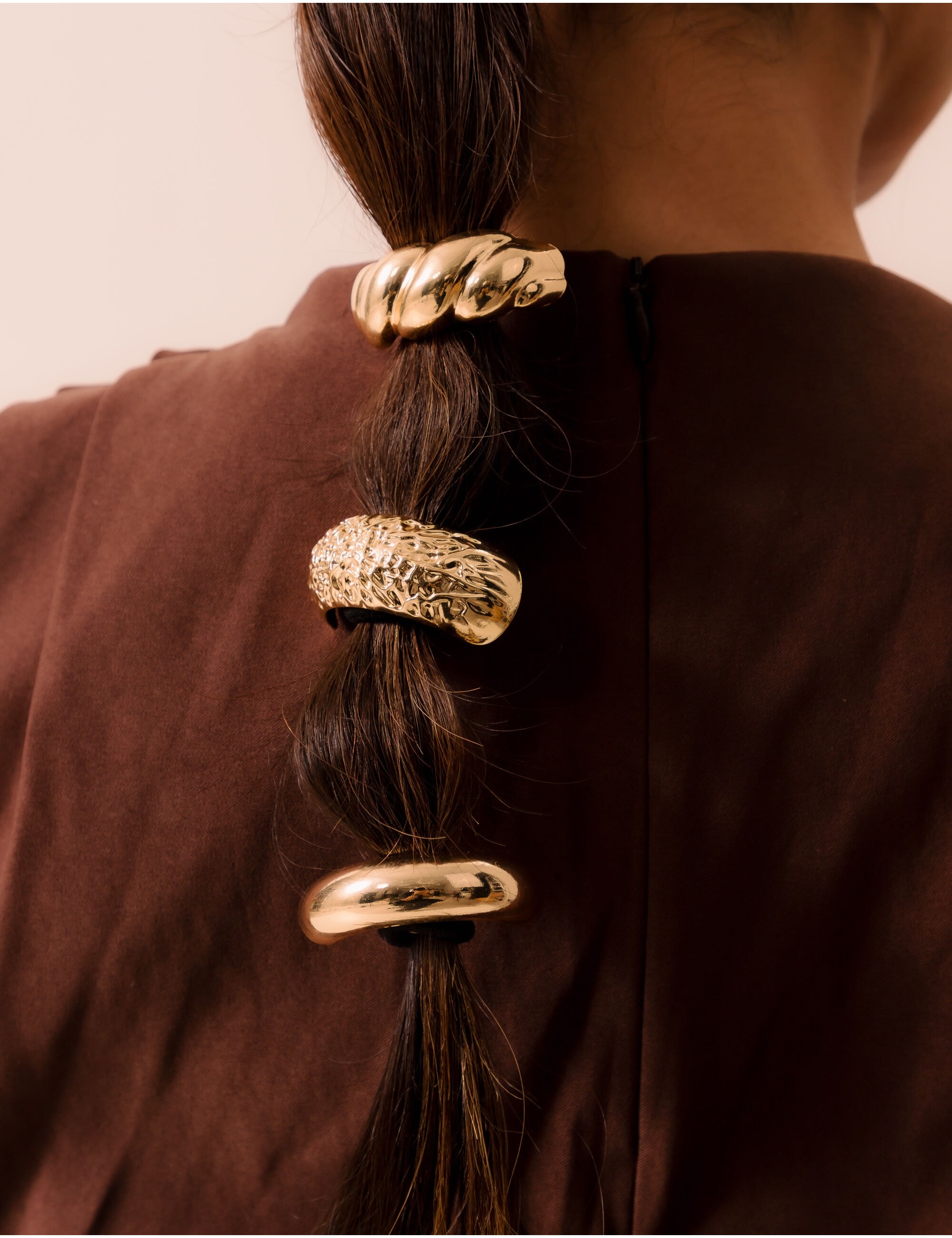 ELÁSTICO DE CABELO OURO - PR2700VO05