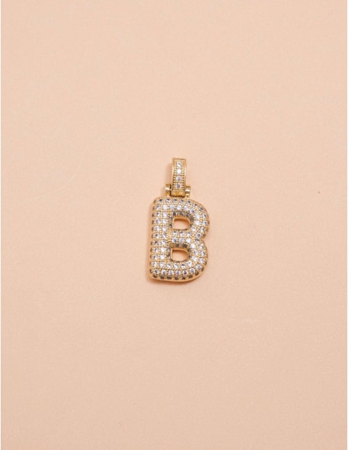 Pingente Letra B Gold - B2B