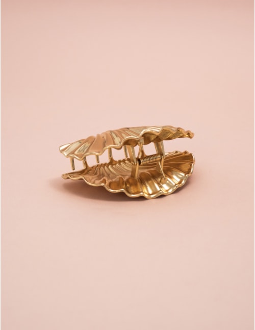 PRESILHA CONCHA G OURO - PR29004VO01