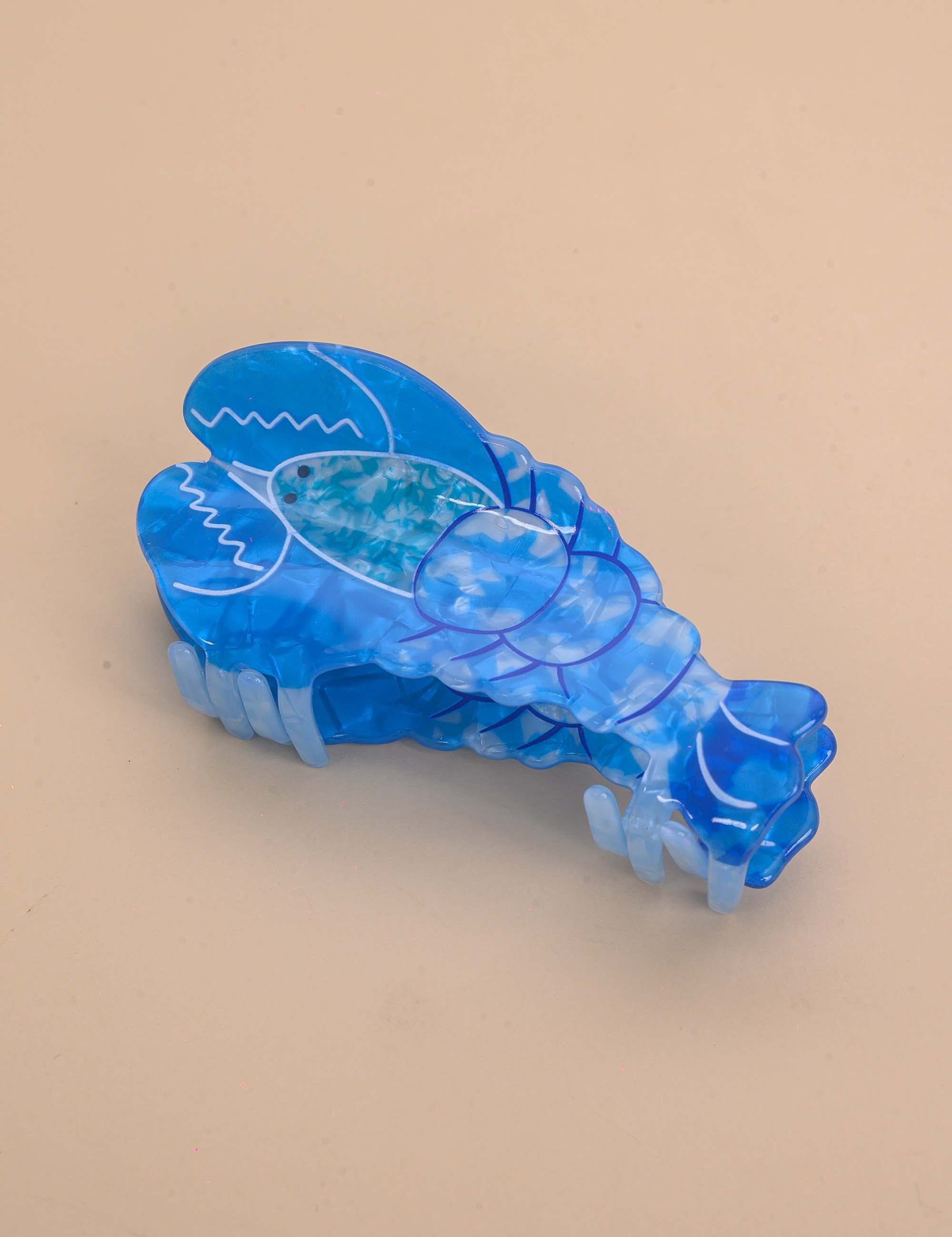 PRESILHA DE RESINA LAGOSTA AZUL - PR29013VO031