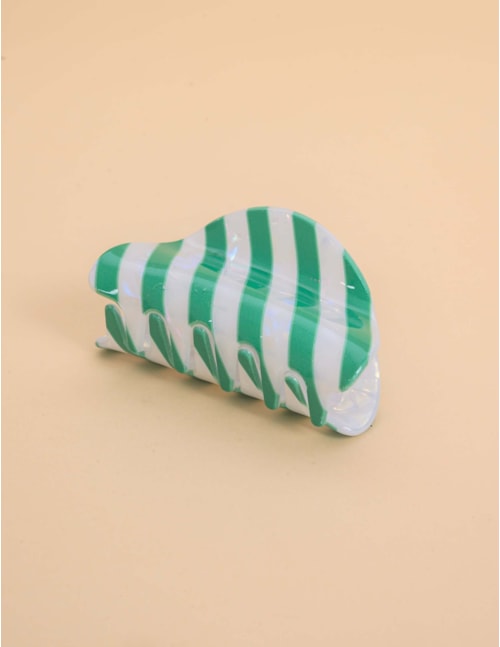 PRESILHA DE RESINA LISTRAS VERDE - PR29012VO05