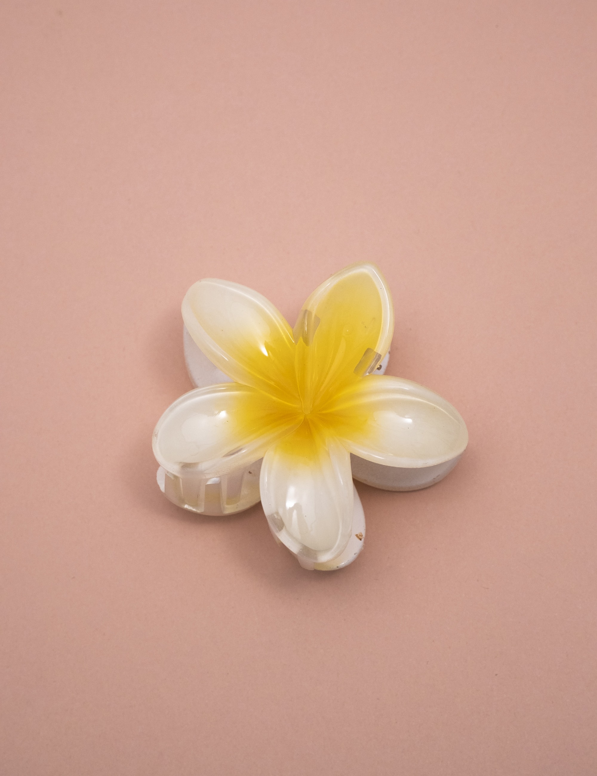 PRESILHA FLOR BRANCO & AMARELO M - PR29006VO04