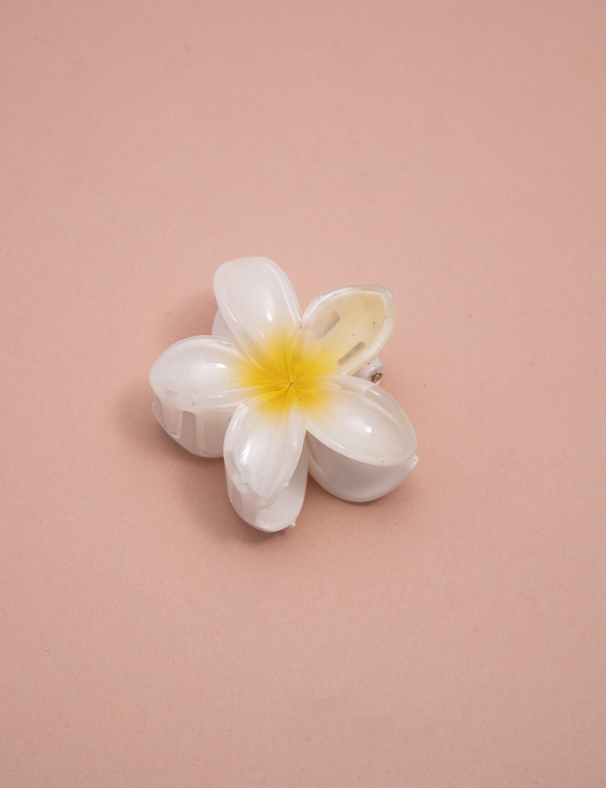 PRESILHA FLOR BRANCO & AMARELO P - PR29007VO04