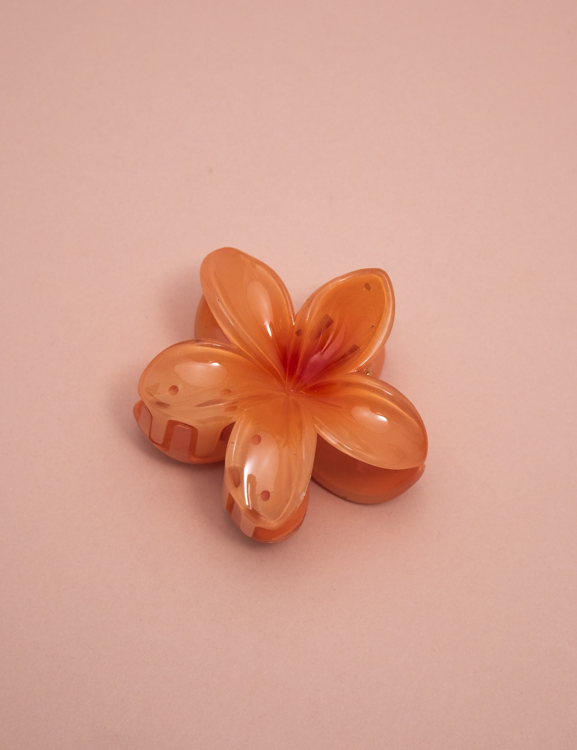 PRESILHA FLOR LARANJA M - PR29006VO09
