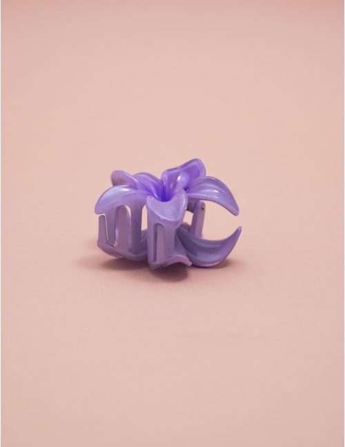PRESILHA FLOR ROXO P - PR29007VO05