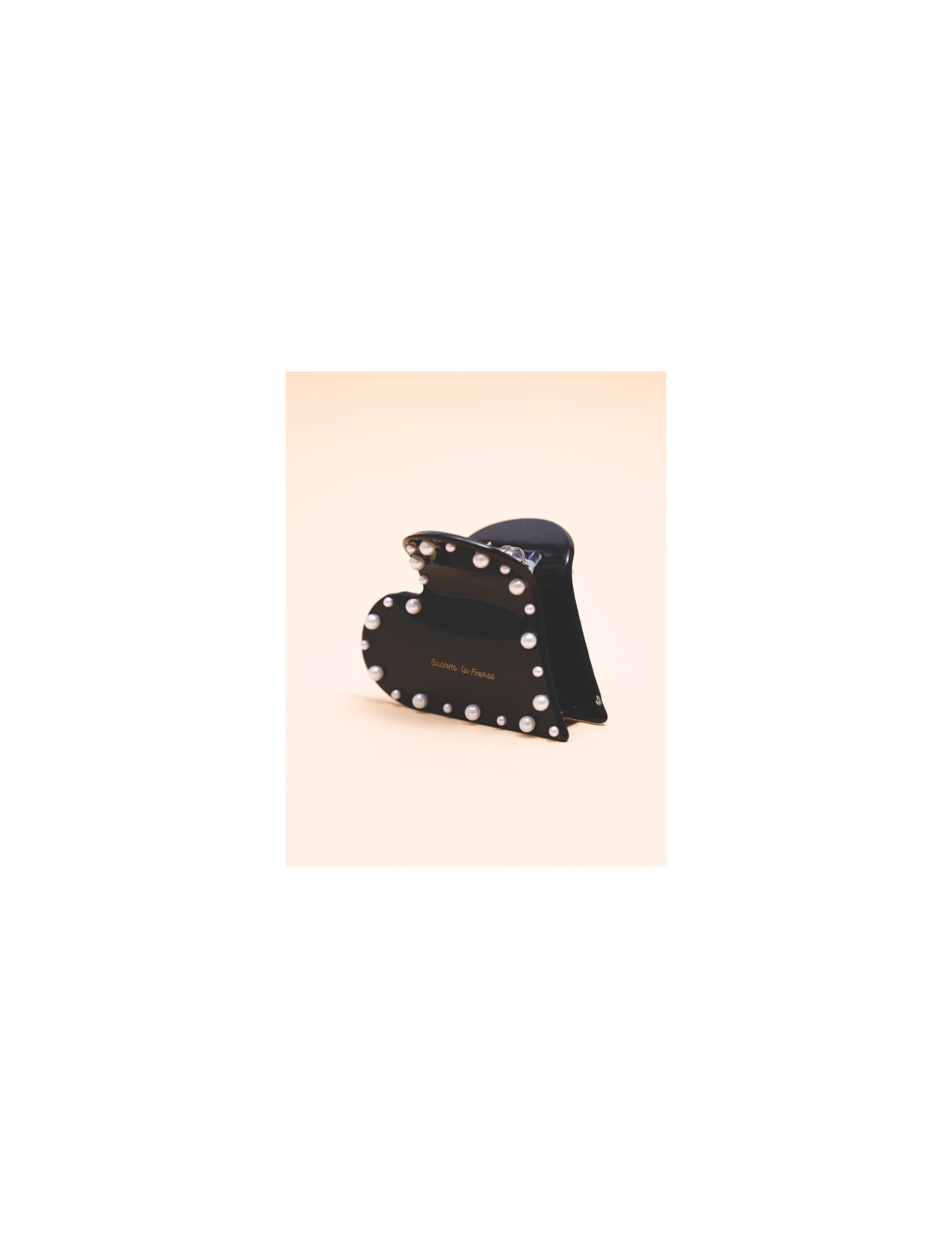 PRESILHA HEART BLACK - PR2159VO04