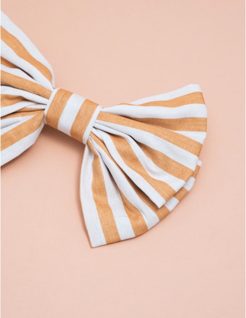 PRESILHA LAÇO LISTRA BEGE - PR2920VO05