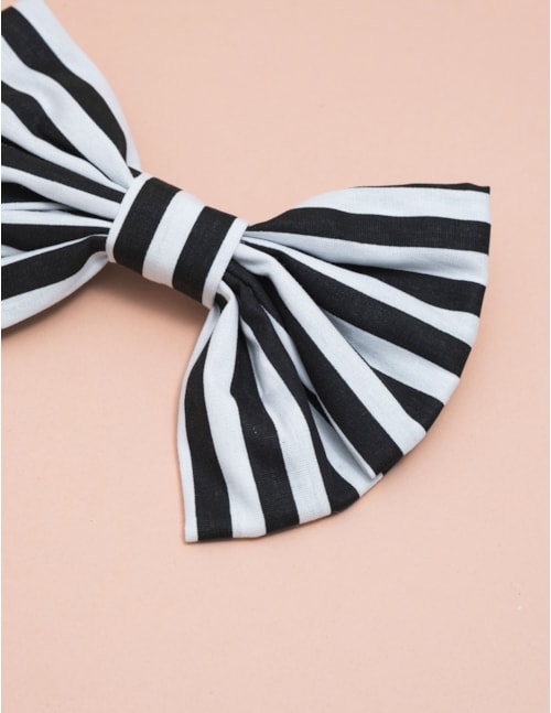 PRESILHA LAÇO LISTRA BLACK - PR2920VO02