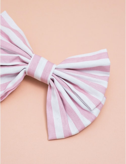 PRESILHA LAÇO LISTRA ROSE - PR2920VO04