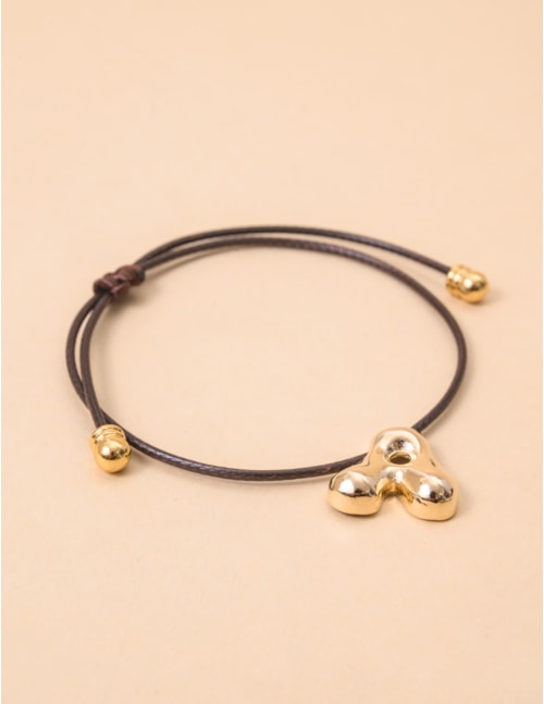 PULSEIRA FIO PINGENTE A MARROM - PU29045VO06