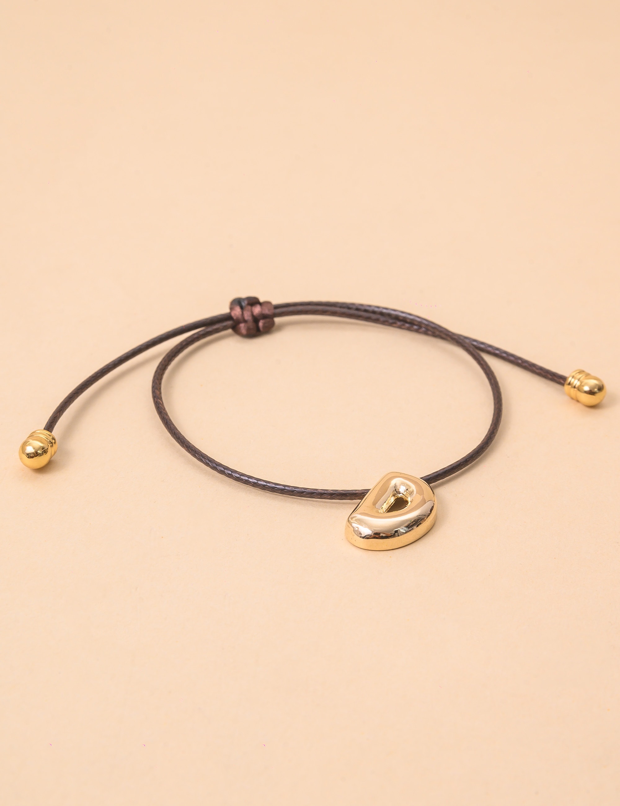 PULSEIRA FIO PINGENTE D  MARROM - PU29045VO07