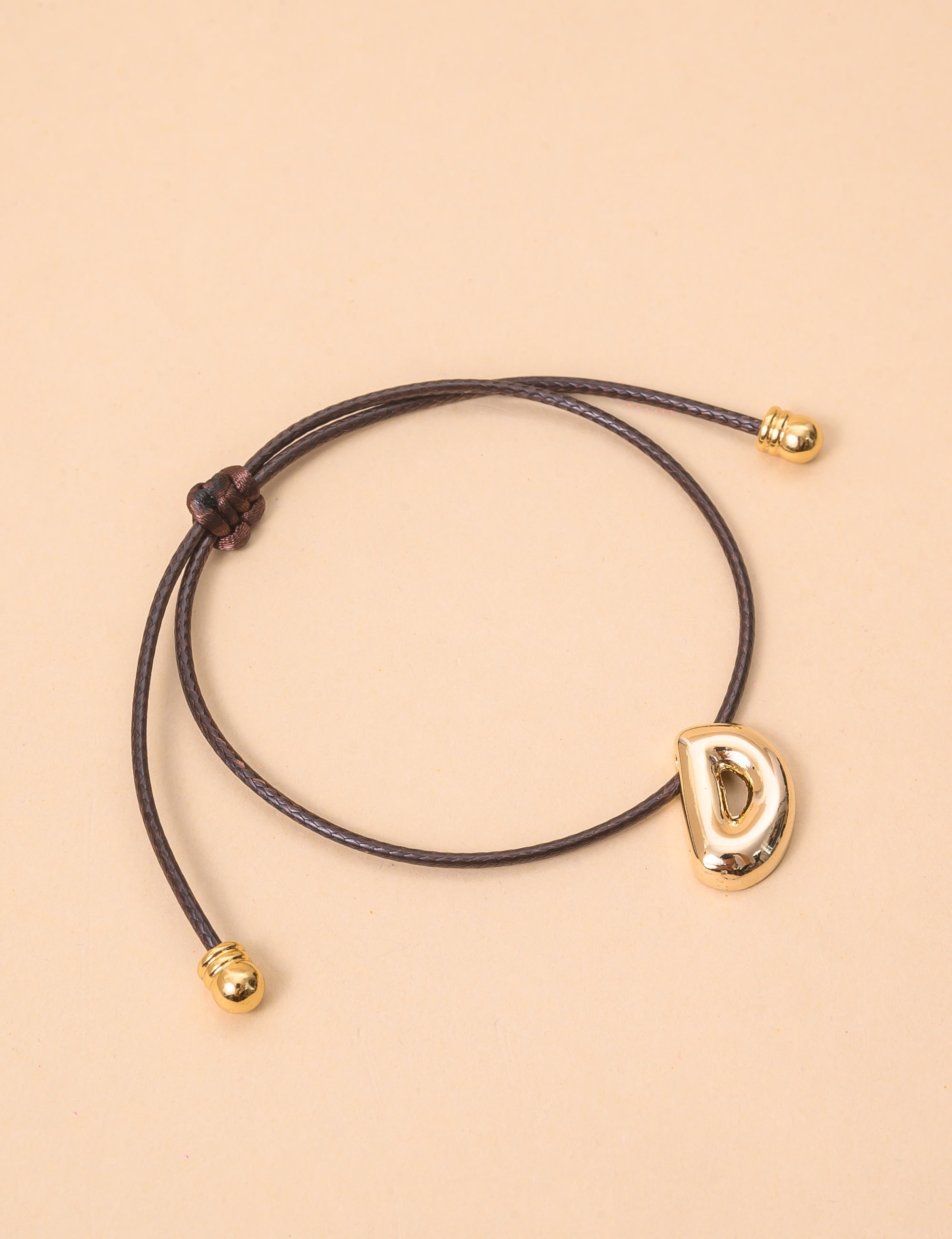 PULSEIRA FIO PINGENTE D  MARROM - PU29045VO07