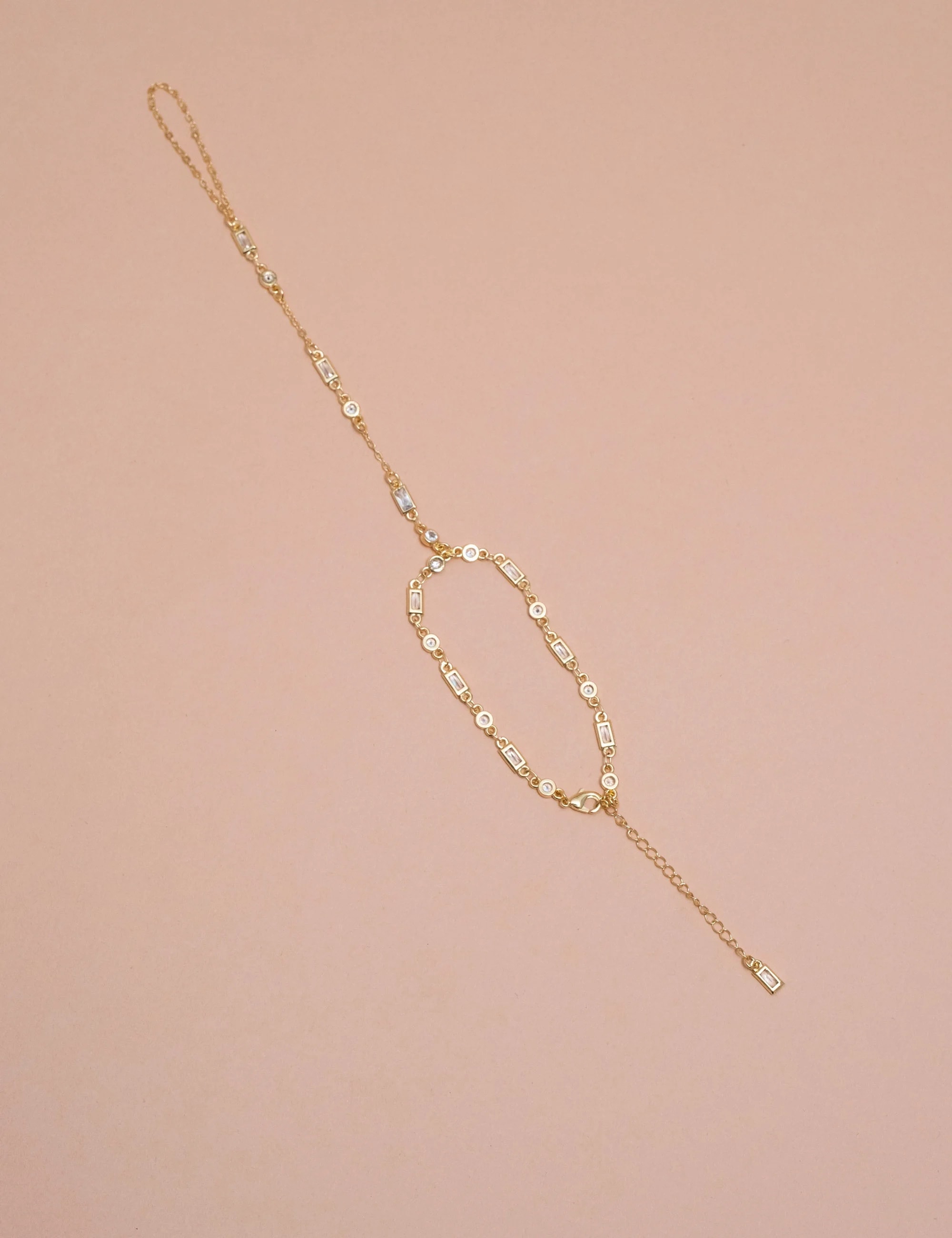 PULSEIRA MÃO CRISTAL OURO B2B - PU2921VO01