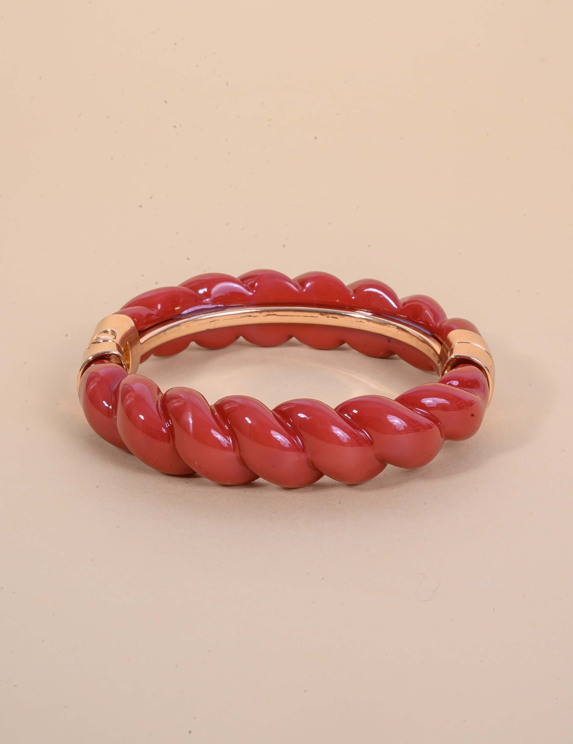 PULSEIRA OURO RESINA VINHO - PU29071VO12