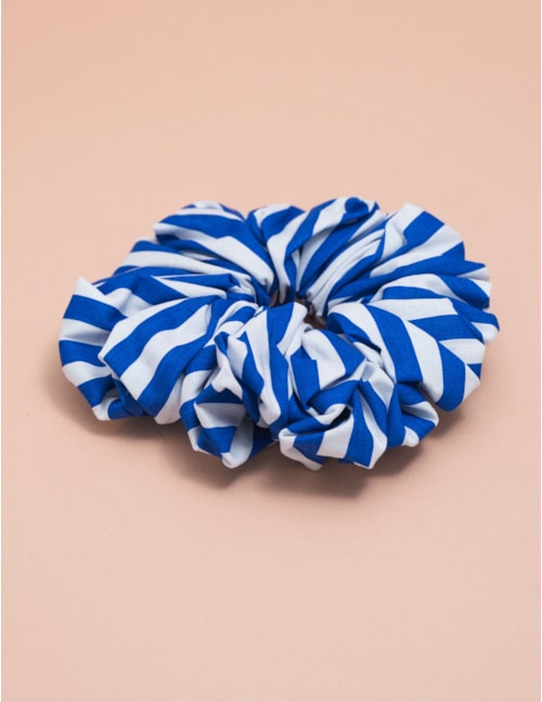 SCRUNCHIE LISTRA BLUE - SC2900VO04