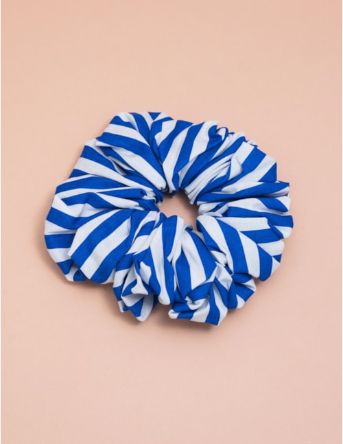 SCRUNCHIE LISTRA BLUE - SC2900VO04